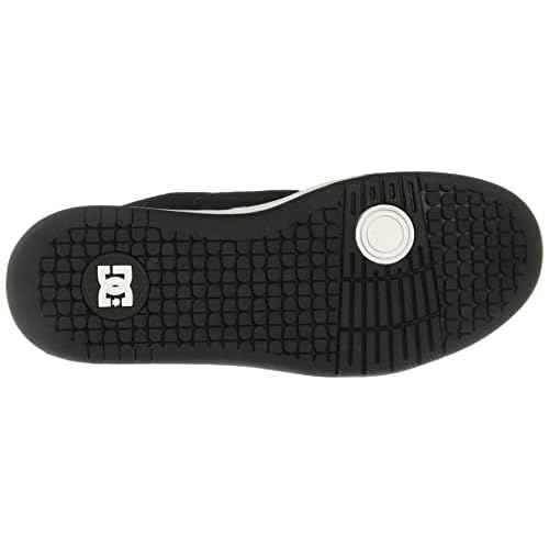 DC Shoes Manteca- Black/White- 8