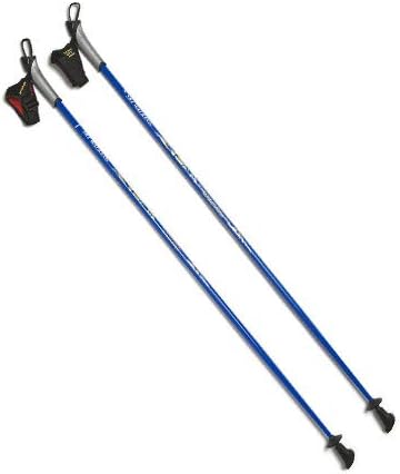 Nordic Walking Poles Custom Fit to Your Height. Quality 1-Piece Poles - 32 Lengths Non-Collapsible. #1 for Hiking, Trekkin...
