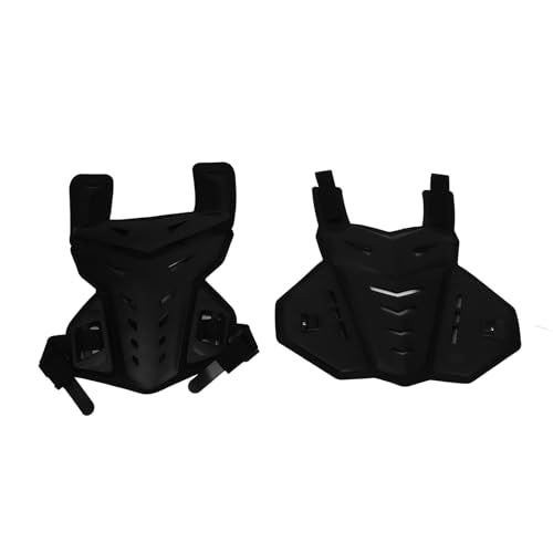 Motorcycle Riding Vest Body Protector, Shockproof Breathable Chest Back Guard For Outdoor Sports, Black Riding Safety Gear