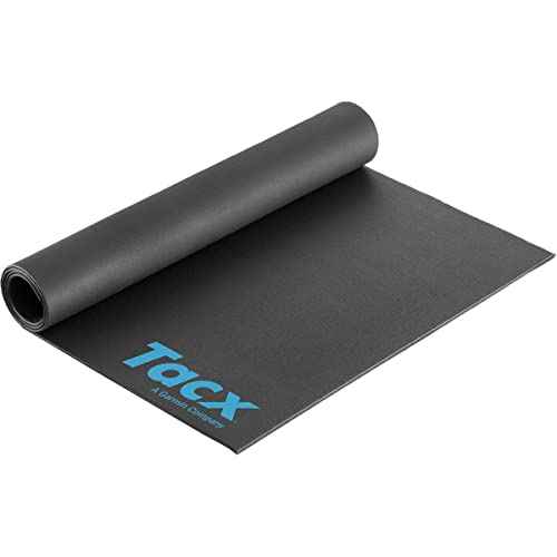 Garmin TacX Rollable Trainer Mat, Protect Your Floors and Muffle The Noise of Your Indoor Training Session, 6 mm Thick, Water-Repellent Foam, one Size (T2918)