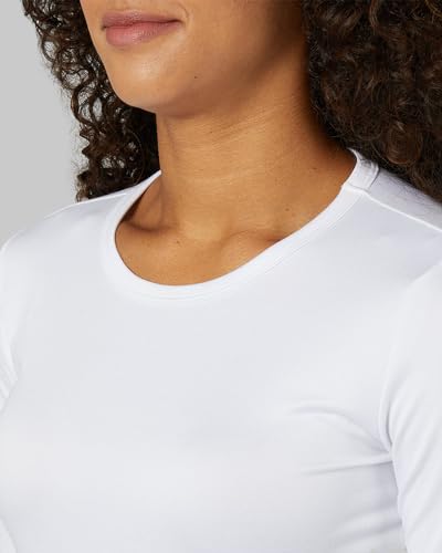 32 Degrees Heat Women’s Lightweight Baselayer Crew Top – Thermal Long Sleeve Shirt for Winter Layering