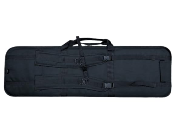 BULLDOG 40" Heavy-Duty Nylon Case for Gun Storage and Transport, Water-Resistant Tactical Bag with Zipper Closer, Adjustab...