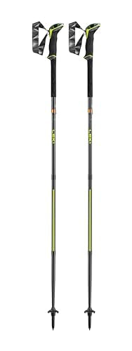 LEKI Sherpa FX.One Carbon Collapsible Lightweight Trekking Poles for Backcountry Skiing, Hiking, & Mountaineering
