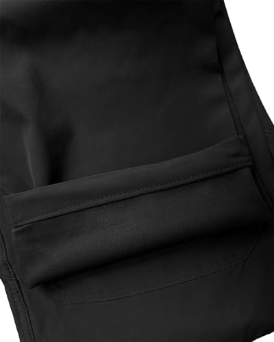 Boonlight Men's Lightweight Tactical Pants, Water Resistant Hiking Cargo Pants with Multiple Pockets for Outdoor (No Belt)