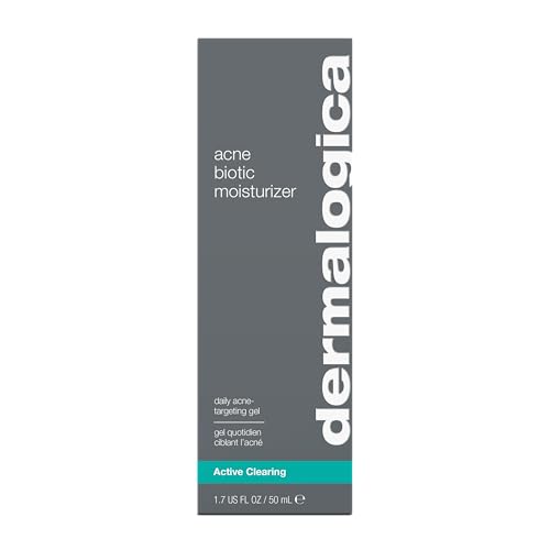 Dermalogica Acne Biotic Face Moisturizer, Lightweight Daily Lotion - Helps with Aging Skin and Prevents Breakouts, 1.7 fl oz