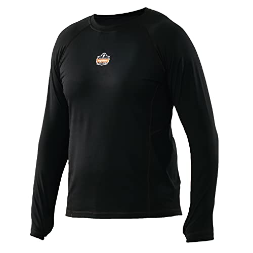 Ergodyne N-Ferno 6435 Thermal Long Sleeve Shirt, Black, Large
