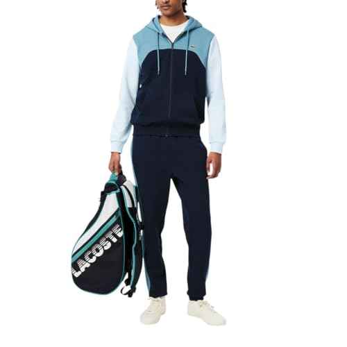 Lacoste Men's Tapered Fit Colorblock Trackpants