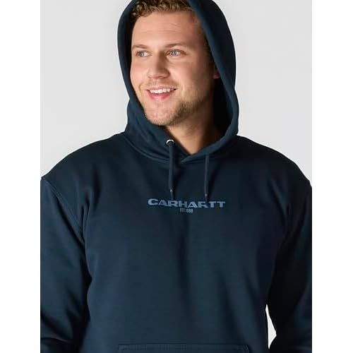 Carhartt Men's Rain Defender Loose Fit Midweight 1889 Graphic Sweatshirt