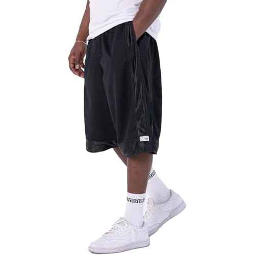 Pro Club Men's Heavyweight Mesh Basketball Shorts