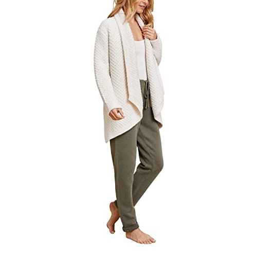 Barefoot Dreams CozyChic Honeycomb Shawl Cardigan