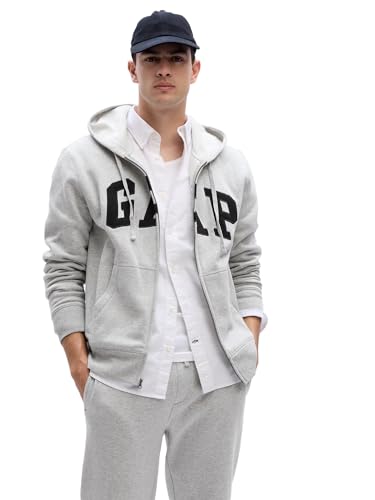 GAP Logo Heritage Hoodie Hooded Full Zip Sweatshirt