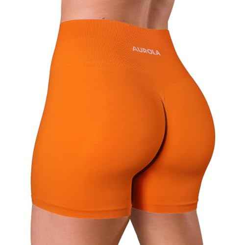 AUROLA Dream Collection Women Workout Shorts High Waist Gym Shorts, Scrunch Butt Seamless Athletic Shorts