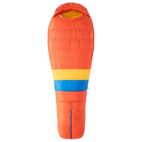MARMOT Men's Always Summer 40° Sleeping Bag, 650 Fill Down for Camping & Backpacking