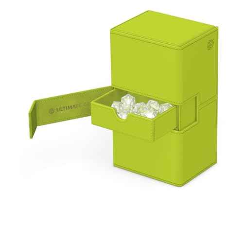 Ultimate Guard - Twin Flip'n'Tray 200+ Xenoskin - 2025 Summer Edition - Lime