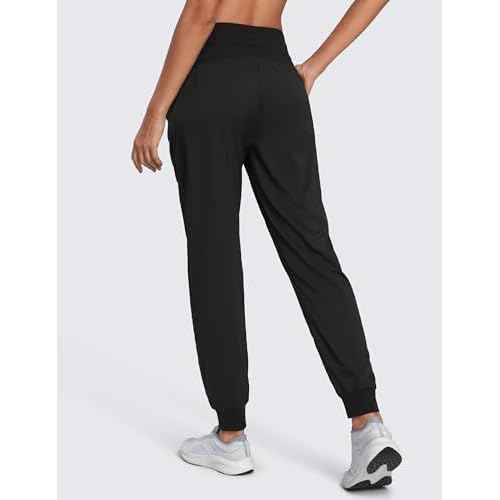 CRZ YOGA Lightweight Workout Joggers for Women 26"/28.5"/30.5" - Outdoor Running Casual Pants with Pockets