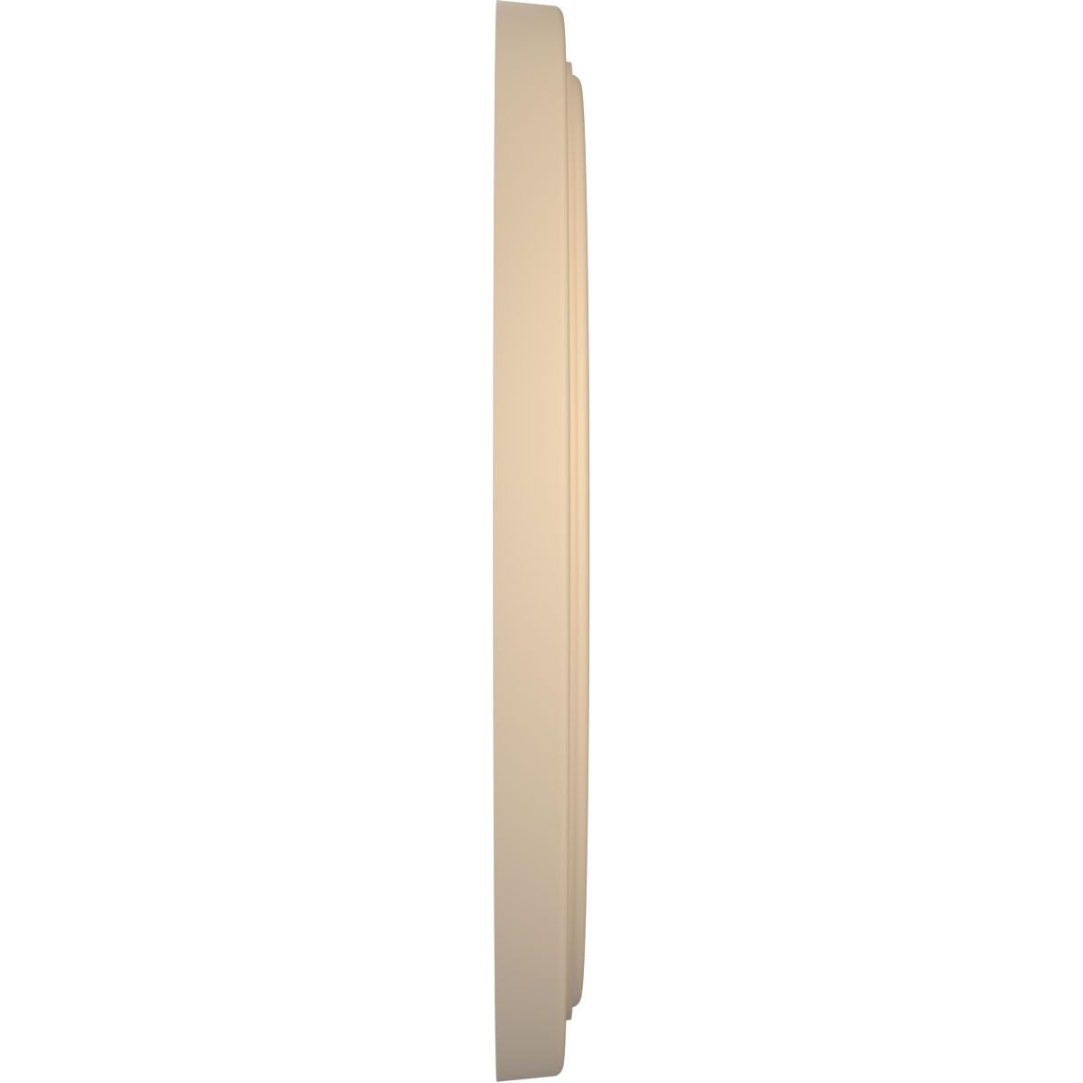 Ekena Millwork 16Od X 3 1/2Id X 1 3/8P Traditional Thermoformed Pvc Ceiling Medallion (Fits Canopies Up To 9 1/2), Ultracover Sa