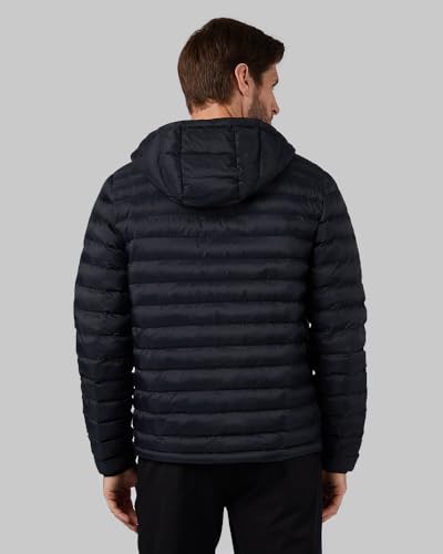 32 Degrees Heat Men’s Lightweight Packable Hooded Jacket – Water Resistant Travel Puffer