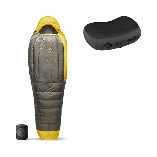 Sea to Summit Sleep System: Spark Sleeping Bag and Aeros Premium Pillow