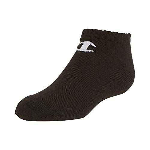 Champion Kids' 6-Pack Low Socks with Color and Size Options