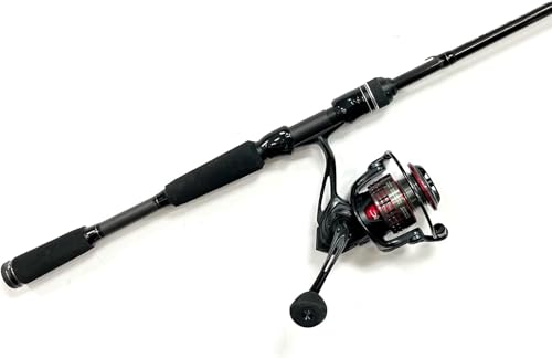 Cadence Fishing Combos with 10+1 Stout Spinning Reel Bundle + 1PCS 6.6ft Essence Moderate Light Spinning Rod Perfect for P...