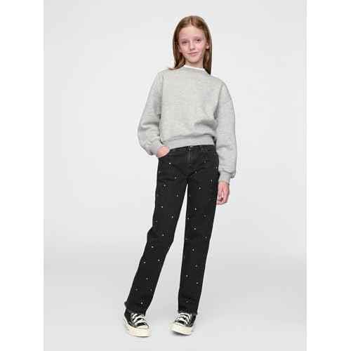 GAP girls Logo Crew Sweatshirt