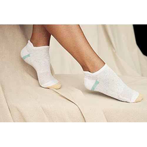 GOLDTOE Womens Vacay Cushion Tab Socks, 6-pairs