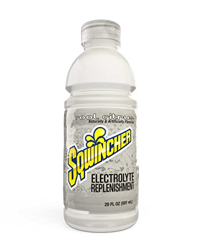 Sqwincher Activity Drink Bottles | Cool Citrus Flavored | Low Calorie | Low Sodium | Ready-To-Drink | Electrolyte Replenis...