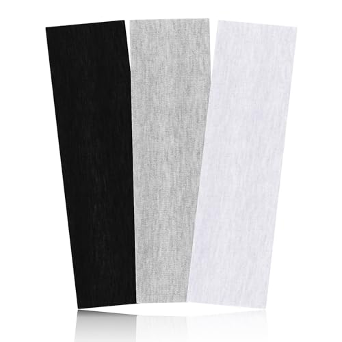 Mabor 3Pcs Non Slip Headbands Soft Elastic Head Bands for Women Girls Stretchy Sweat Wide Headband for Yoga Workout Sports...