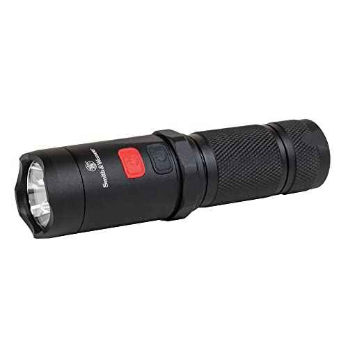 Smith & Wesson Night Guard Micro Flashlight with Compact Design, Easy Operation and Heavy Duty Construction for EDC, Work, Survival, Hunting and Outdoor