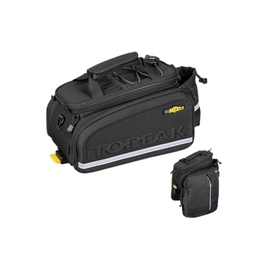 Topeak MTX TrunkBag - Rear Bicycle Bag - Spacious Storage and Easy Mounting