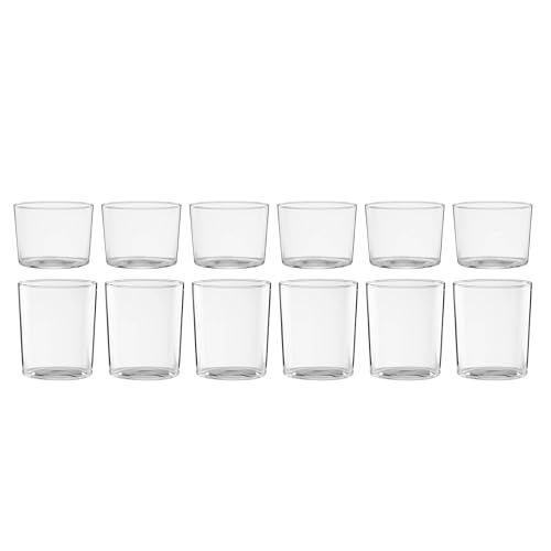 Oneida 896824 Stackables Clear Drinkware, Set Of 12