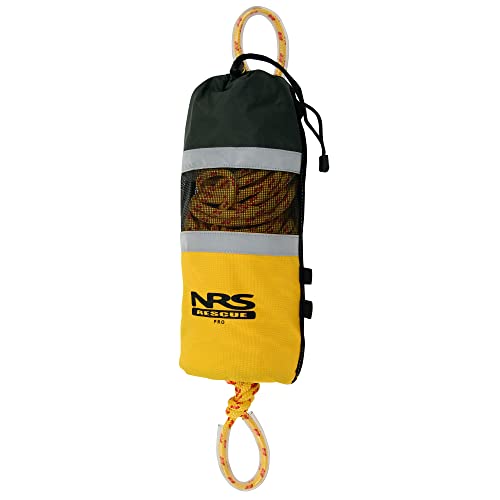 NRS Pro Rescue Throw Rope-Yellow