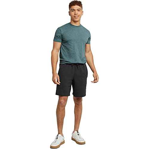 Hanes Mens Originals Sweat Shorts, Midweight Fleece Shorts with Pockets, 8"