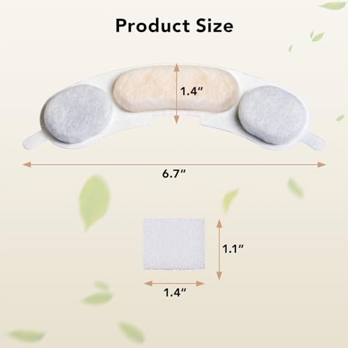 Smartoo Official 3 Packs Dog Water Filter Replacement and 3 Sponges for 7L/236oz/1.8Gal Stainless Steel Dog Water Fountain