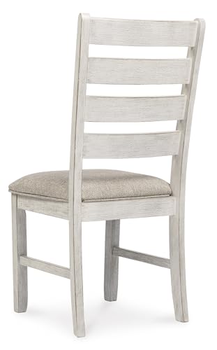 Signature Design by Ashley Skempton Modern Farmhouse Dining Room Chair, 2 Count, Ladderback Design, Wood, 17.75" W x 21.5"...