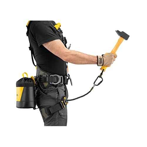 PETZL, Toolink S Attachment and Tooltape, Attachments for Tools Weighing up to 2,3 kg (Pack of 5 TOOLINK S Tether and a TOOLTAPE Adhesive)