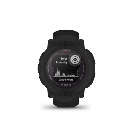 Garmin Instinct 2 Solar, Tactical-Edition, Rugged Outdoor Watch with GPS, with Solar Charging Capabilities, Built for All ...