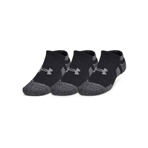 Under Armour unisex-adult Unisex Ua Performance Tech 3-pack Ultra Low Tab Socks