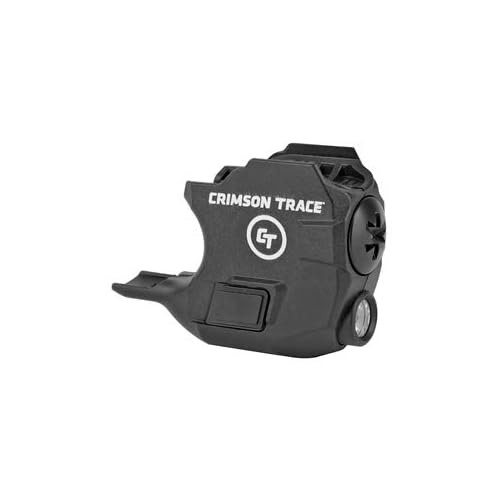 Crimson Trace Lightguard Weapon Light with Ambidextrous Controls, 2 Modes and Heavy Duty Construction for Tactical Carry, CCW and Competition