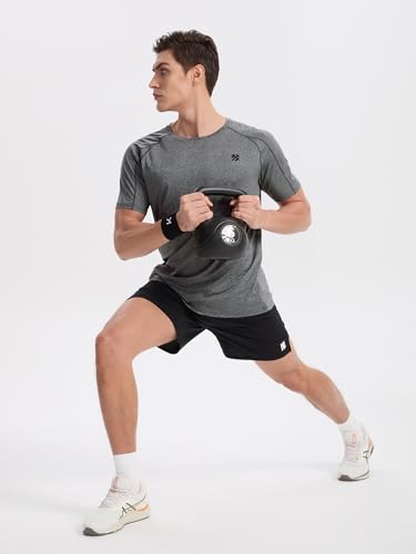 SENBWL Moisture Wicking Quick Dry Soft Pickleball Workout Hiking Camping Running Shirts for Men Outdoor Sports