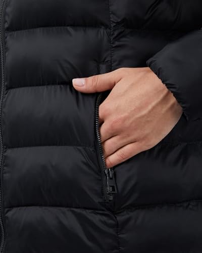 32 Degrees Heat Women’s Lightweight Packable Hooded Jacket – Water Resistant Travel Puffer
