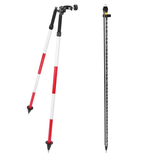 Carbon Fiber GPS Pole, GPS Poles with Snap-Lock for Land Surveying & Engineering GPS/GNSS Accessory and Instruments (GLS26...