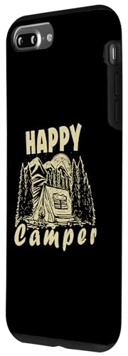Happy Camper Outdoor Hiking and Camping Lifestyle Adventure Case for iPhone 7 Plus/8 Plus