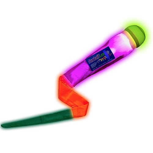 Foxtail LED - Outdoor Throw and Catch Light Up Game - Foam Ball & Tail Glow at Night - Play in The Dark - Fun Gift Idea fo...