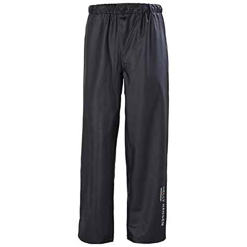 Helly-Hansen Workwear Voss Men's Waterproof Rain Pants - Elastic Waist, Adjustable Hem - Reflective Safety Waterproof Pant