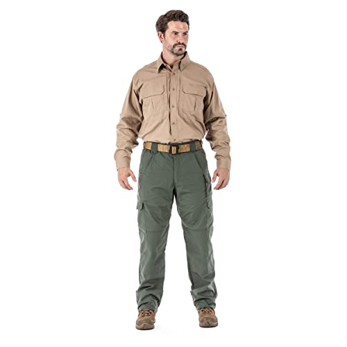 5.11 Tactical Long Sleeve Work Shirt, 100% Cotton Canvas, Style 72157
