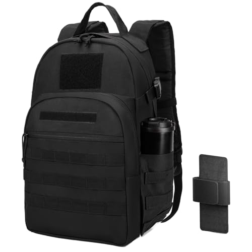 Miramrax Tactical Backpack for Men Military Backpacks with Holster Army 3 Days Assault Pack Bug Out Bag for Hiking Camping...