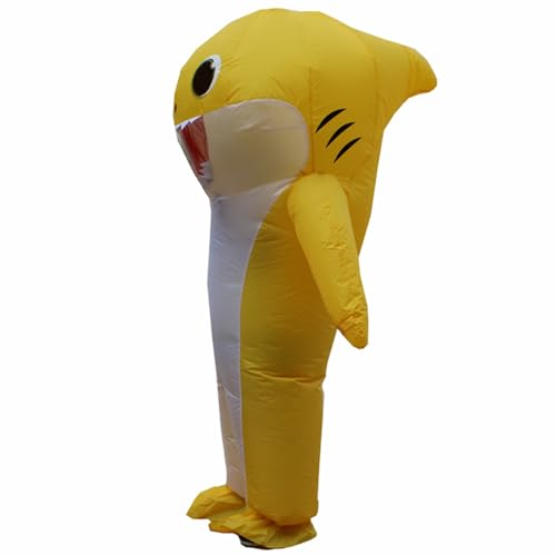 inflatable costume adult Blow Up Shark Costume For Halloween Birthday Gift Role Playing Game Party Costumes