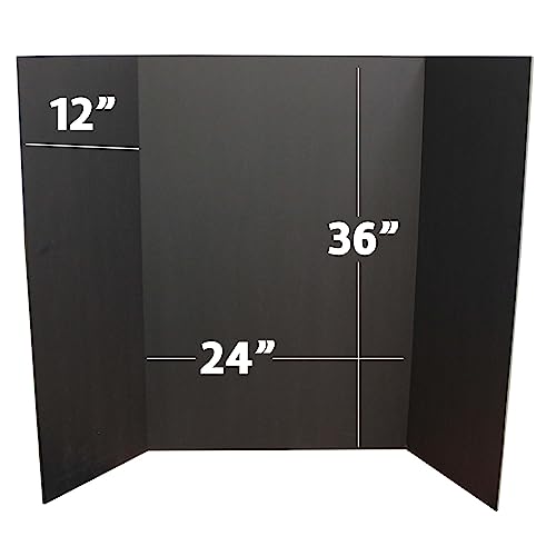Flipside Products 36” x 48” Foam Project Boards for Presentations, Science Fair, School Projects, Event Displays and Trifo...