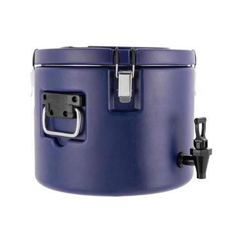 4.94 Gallon Insulated Beverage Dispenser,Dispenser with Stainless Steel Interior and Spout,Portable Sports Cooler for Camp...